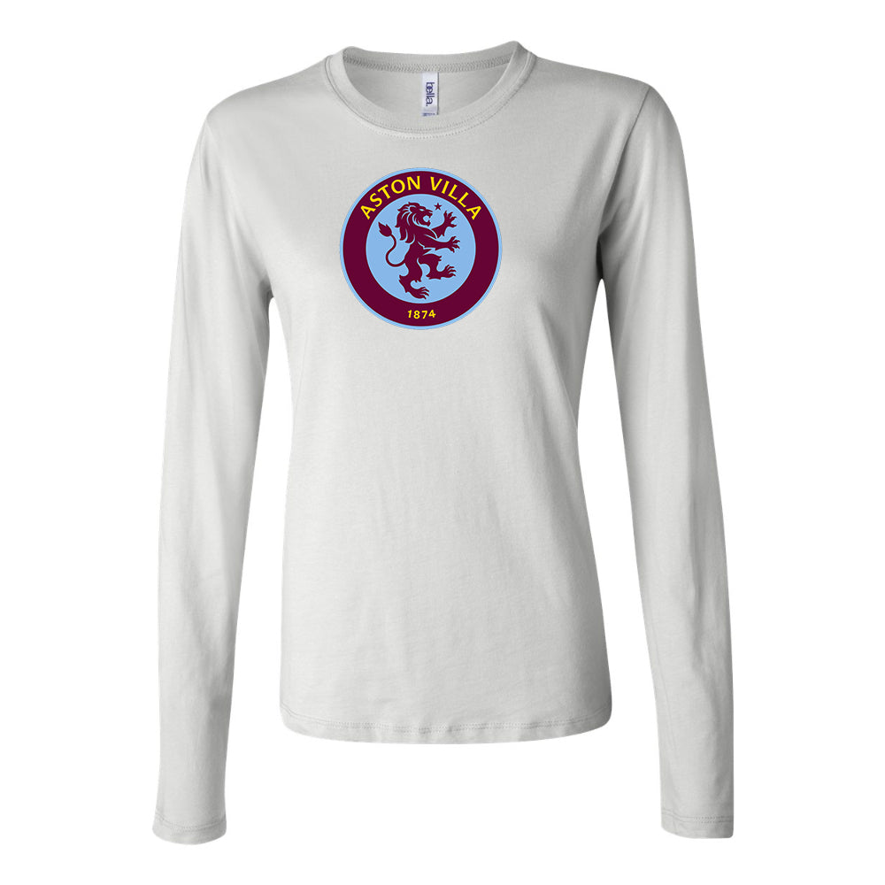 Women's Aston Villa FC Long Sleeve T-Shirt