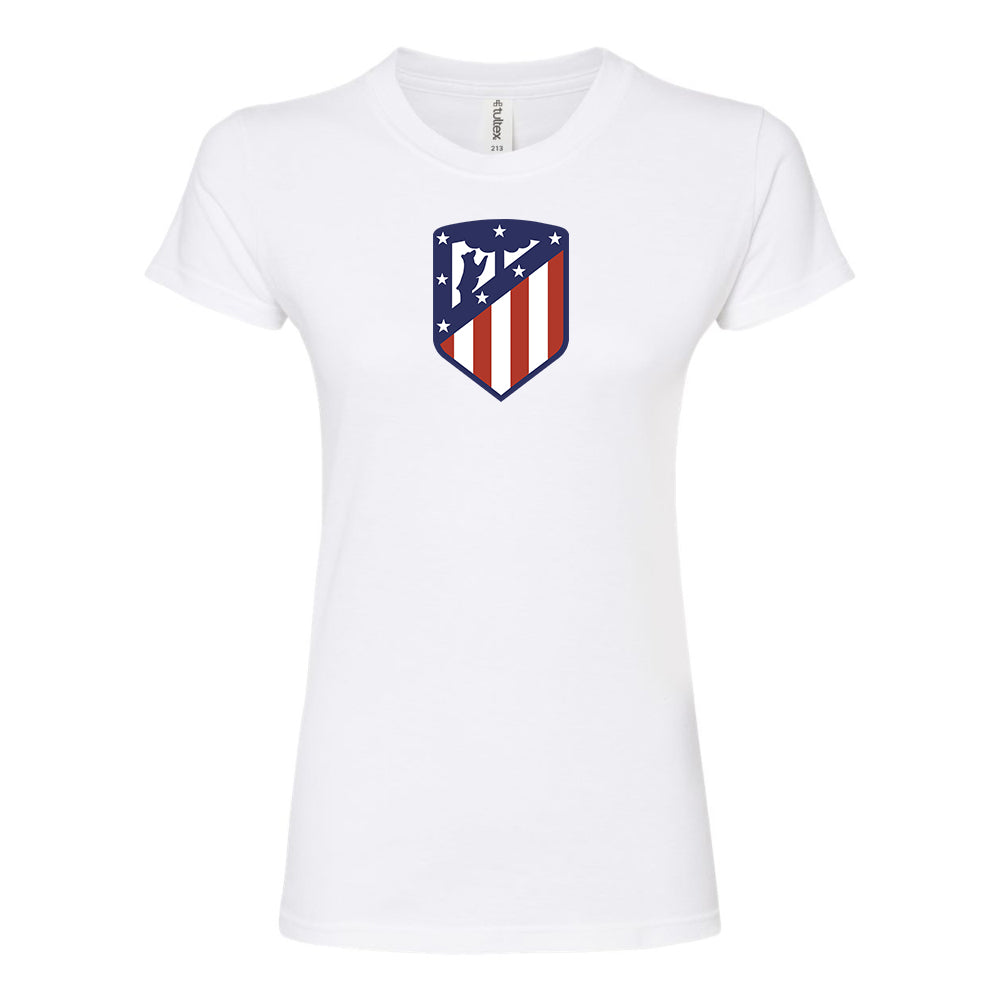 Women’s Atletico Madrid FC Round Neck T-Shirt