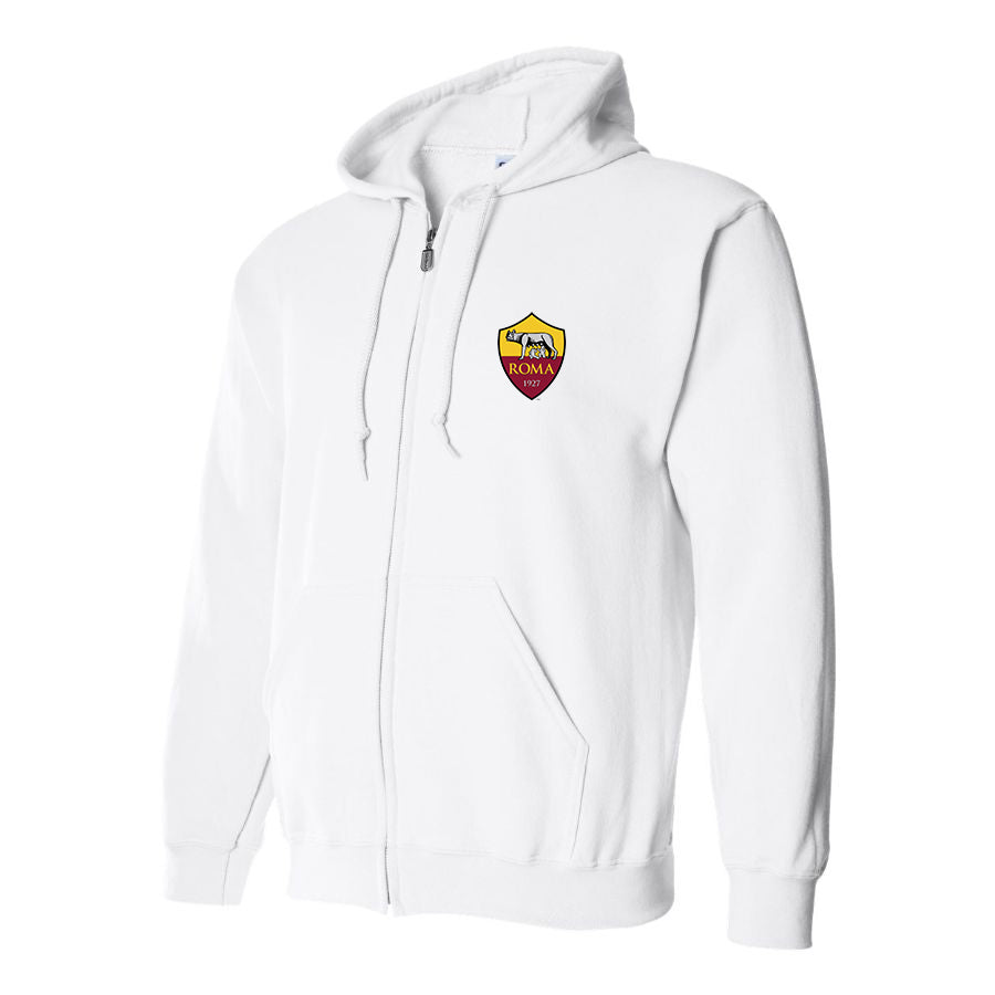 Men's AS Roma FC Zipper Hoodie