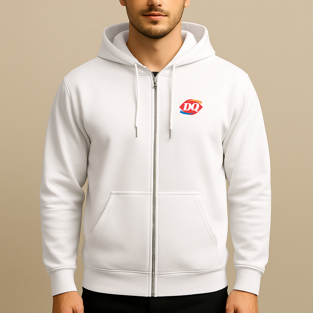 Men's DQ Dairy Queen  Zipper Hoodie