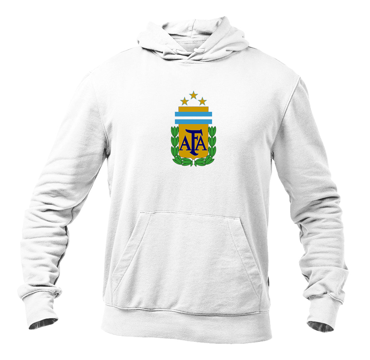 Men's Argentina National Soccer Team Pullover Hoodie