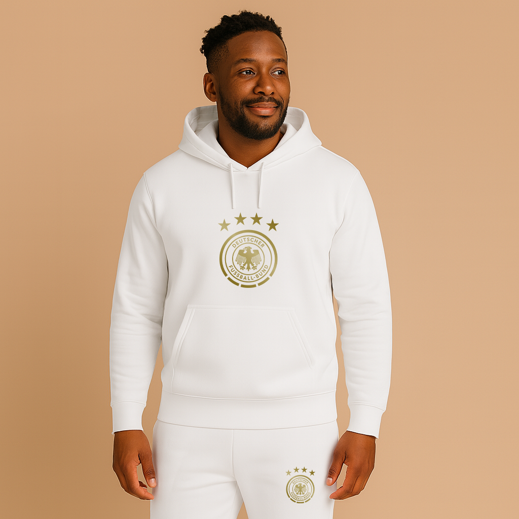 Men's Germany Soccer Logo Hoodie Joggers Set