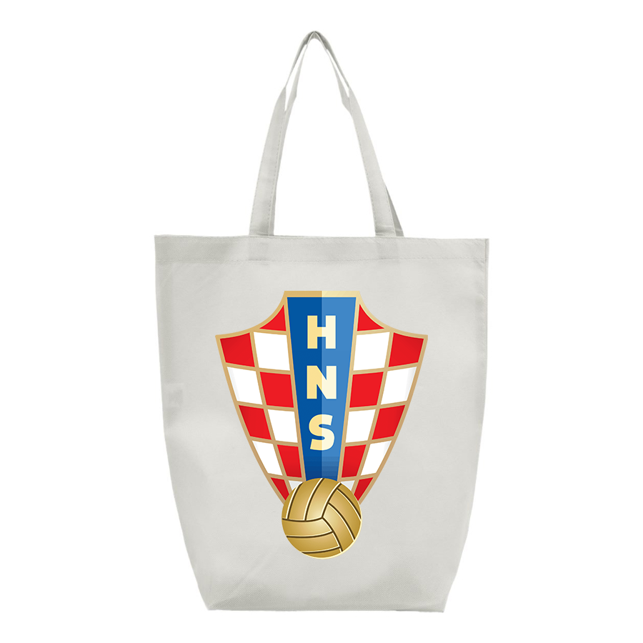 Croatia National Soccer Team - Q-Tees - Non-Woven Gusset Bottom Tote - Q1251