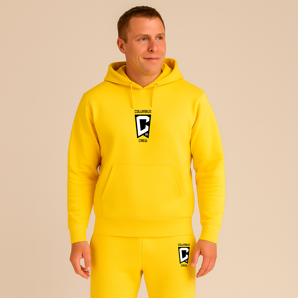 Men's Columbus Crew FC Hoodie Joggers Set