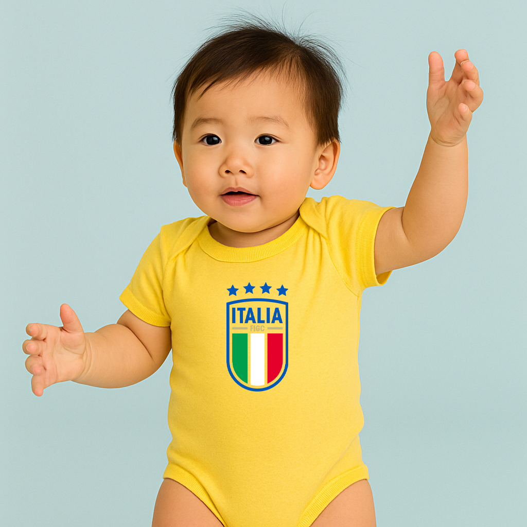 Italy National Soccer Team Baby Romper Onesie