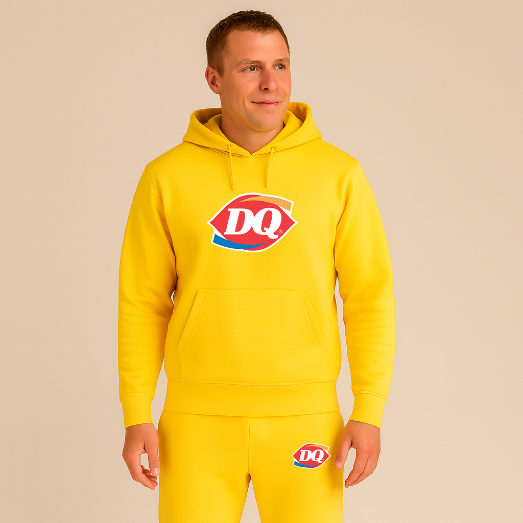 Men's DQ Dairy Queen Hoodie Joggers Set