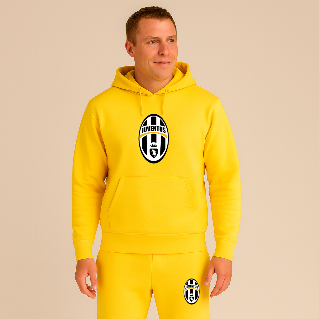 Men's Juventus Football Club Classic Hoodie Joggers Set
