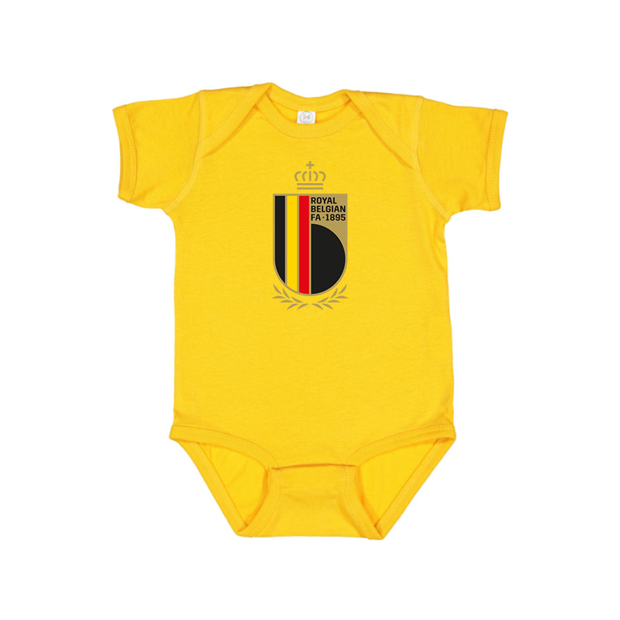 Belgium National Soccer Team Baby Romper Onesie