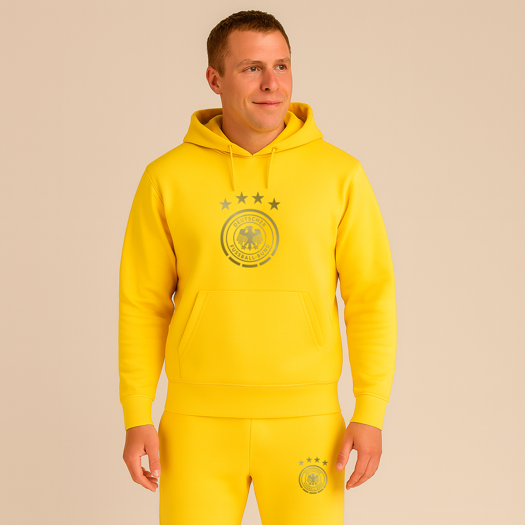 Men's Germany Soccer Logo Hoodie Joggers Set