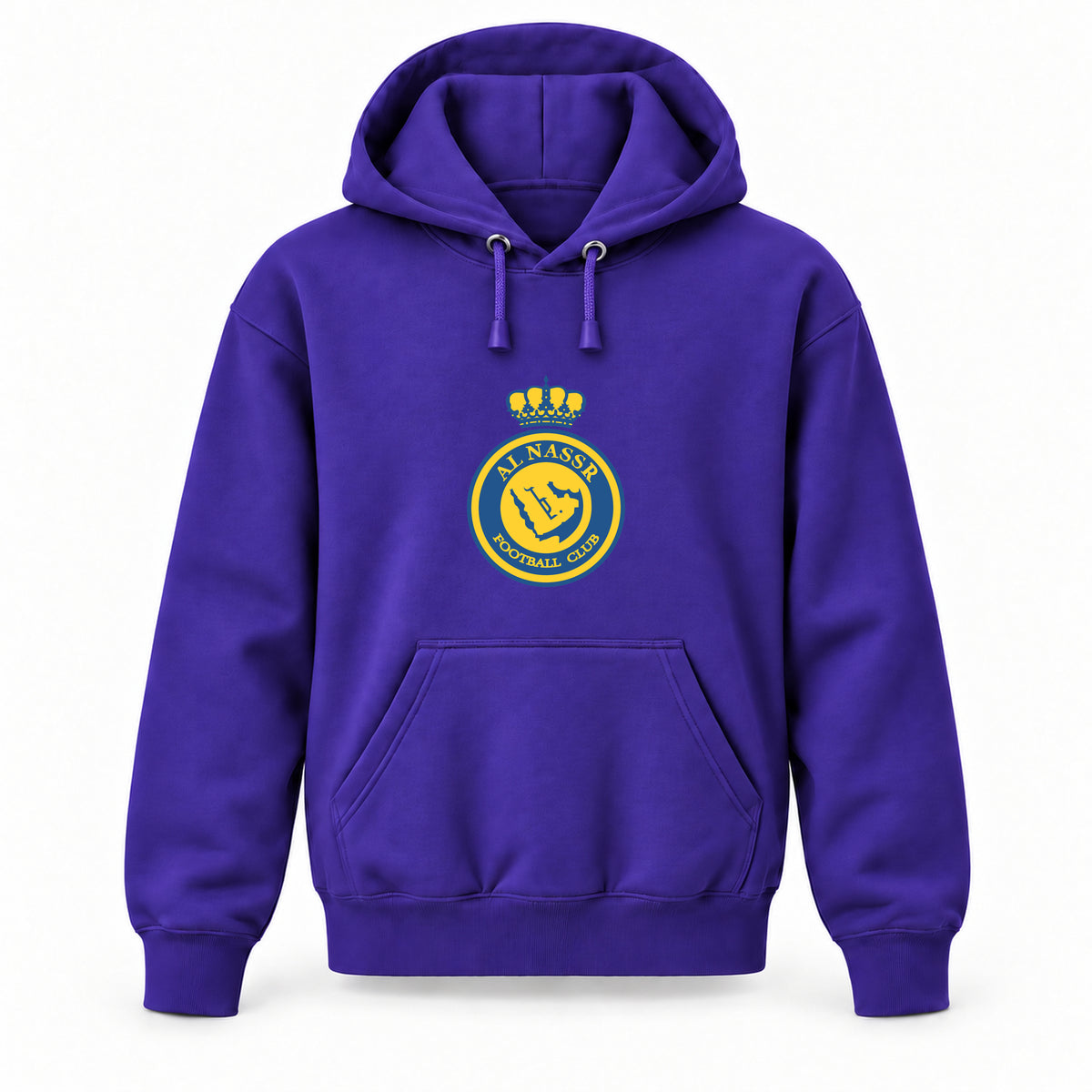 Al Nassr FC - Youth Large Hoodie (Ages 10–12) | Color: Purple