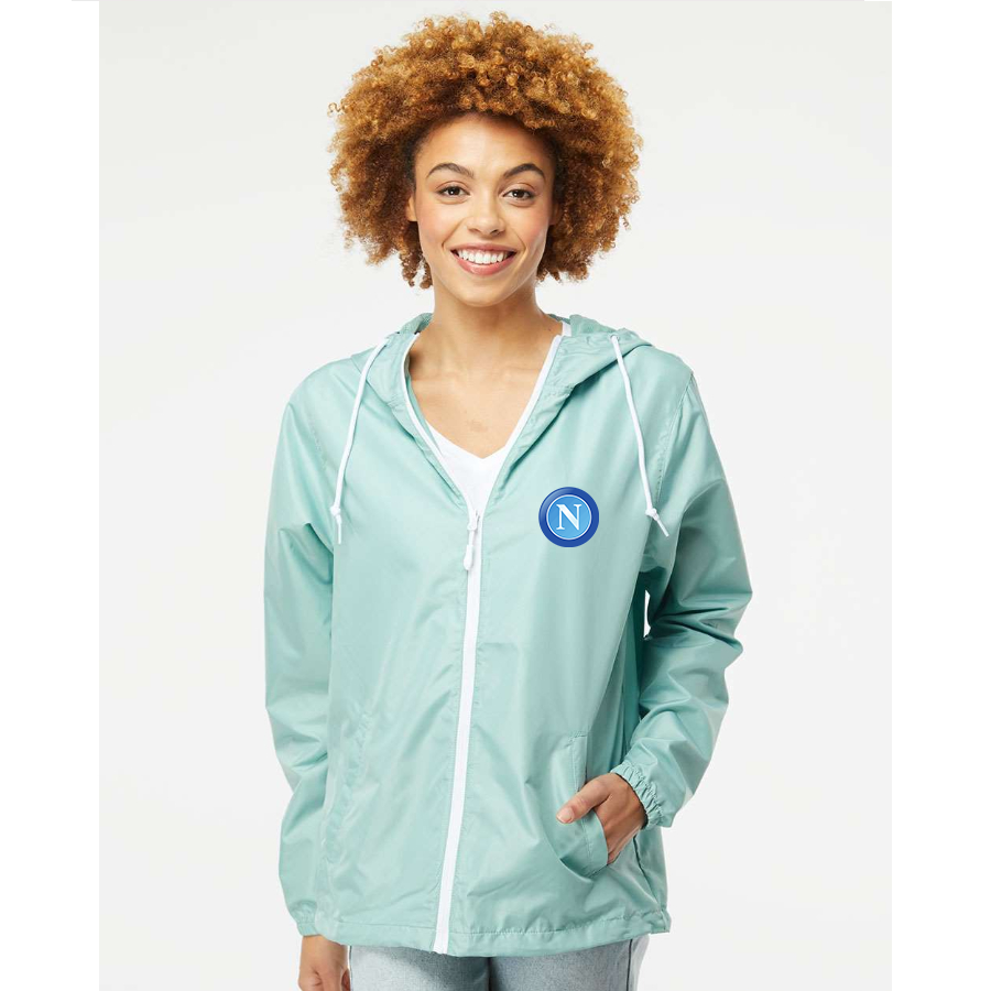 Men’s Napoli FC - Independent Trading Co. - Lightweight Windbreaker Full-Zip Jacket - EXP54LWZ