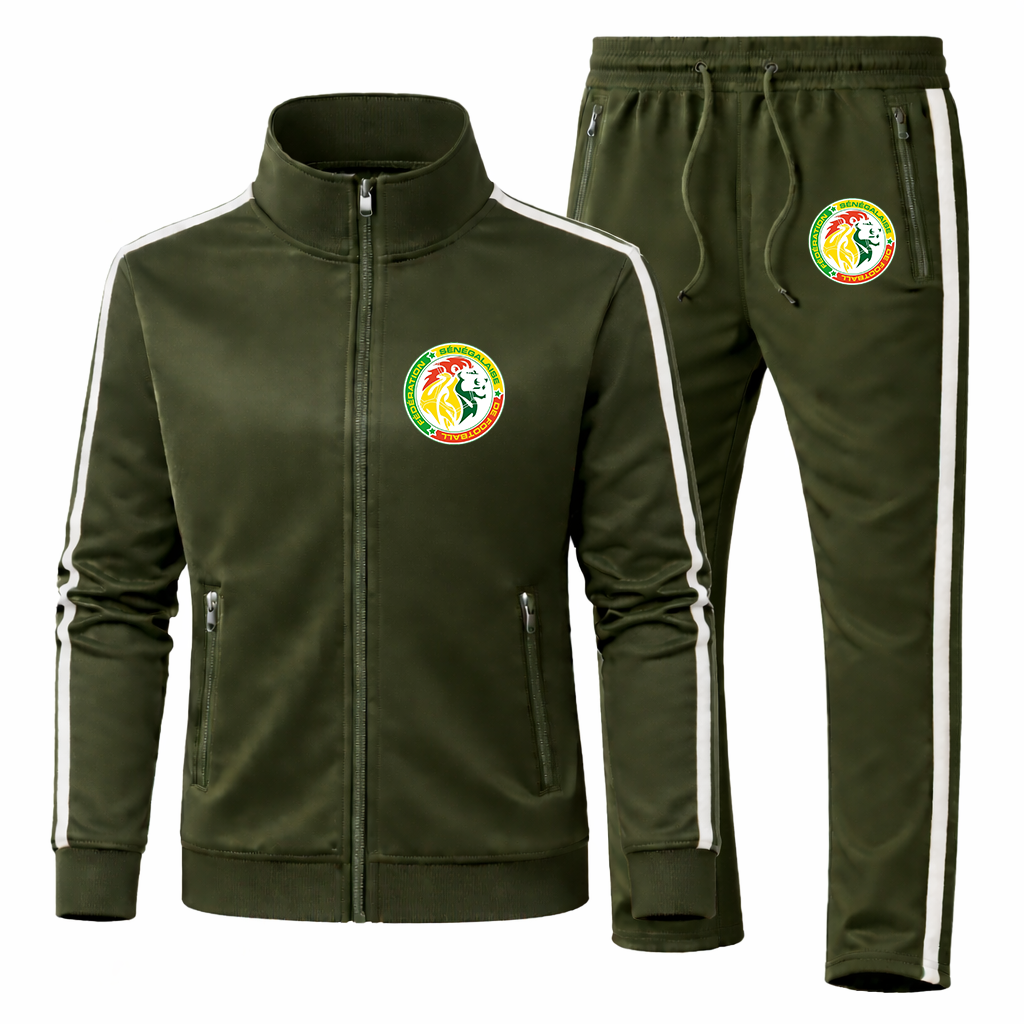 Men's Senegal National Soccer Team Dri-Fit TrackSuit