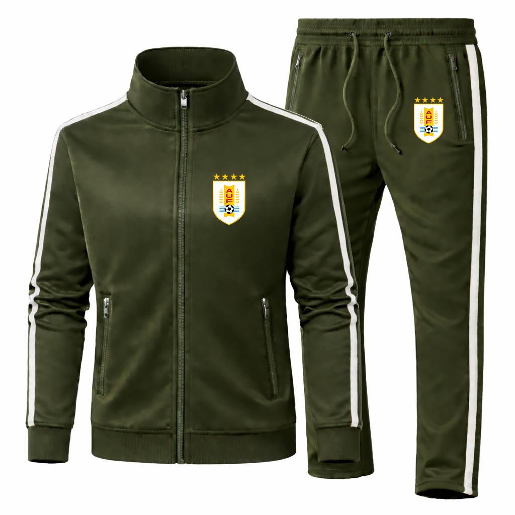 Men's Uruguay National Soccer Team Dri-Fit TrackSuit