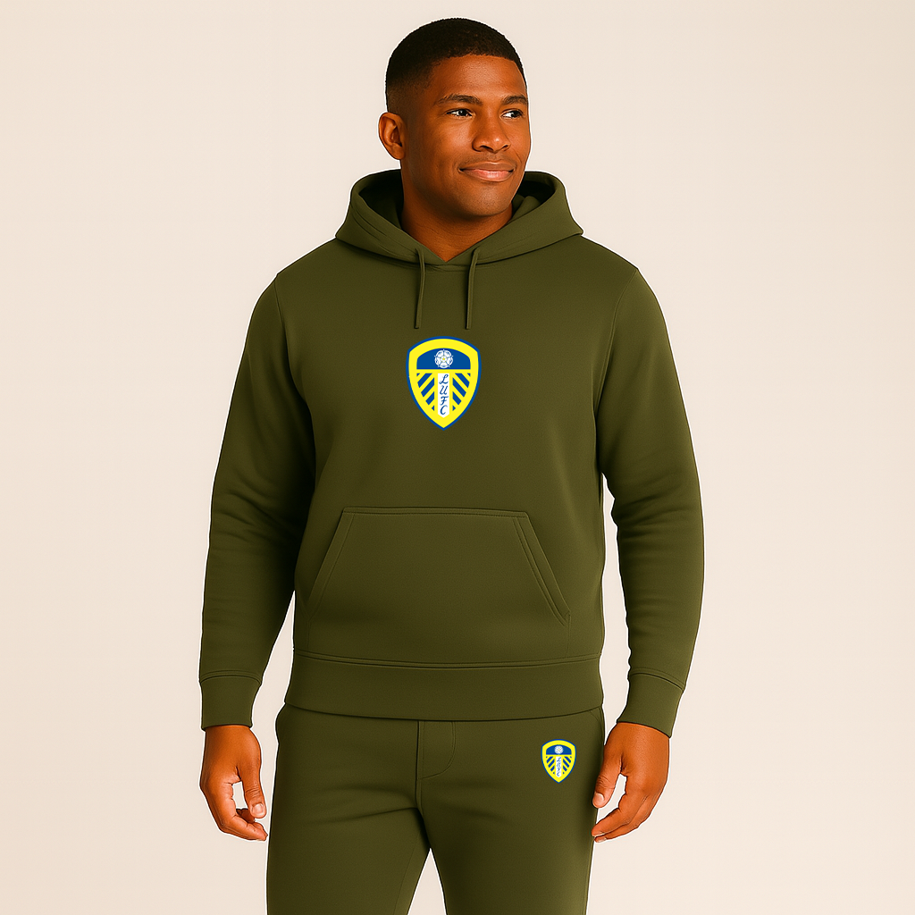 Men's Leeds United Football Club Hoodie Joggers Set