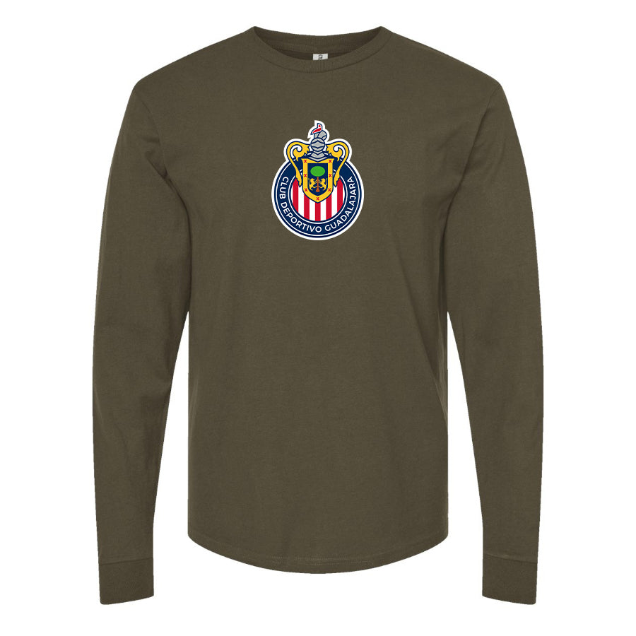 Men's Chivas Football Club  Long Sleeve T-Shirt