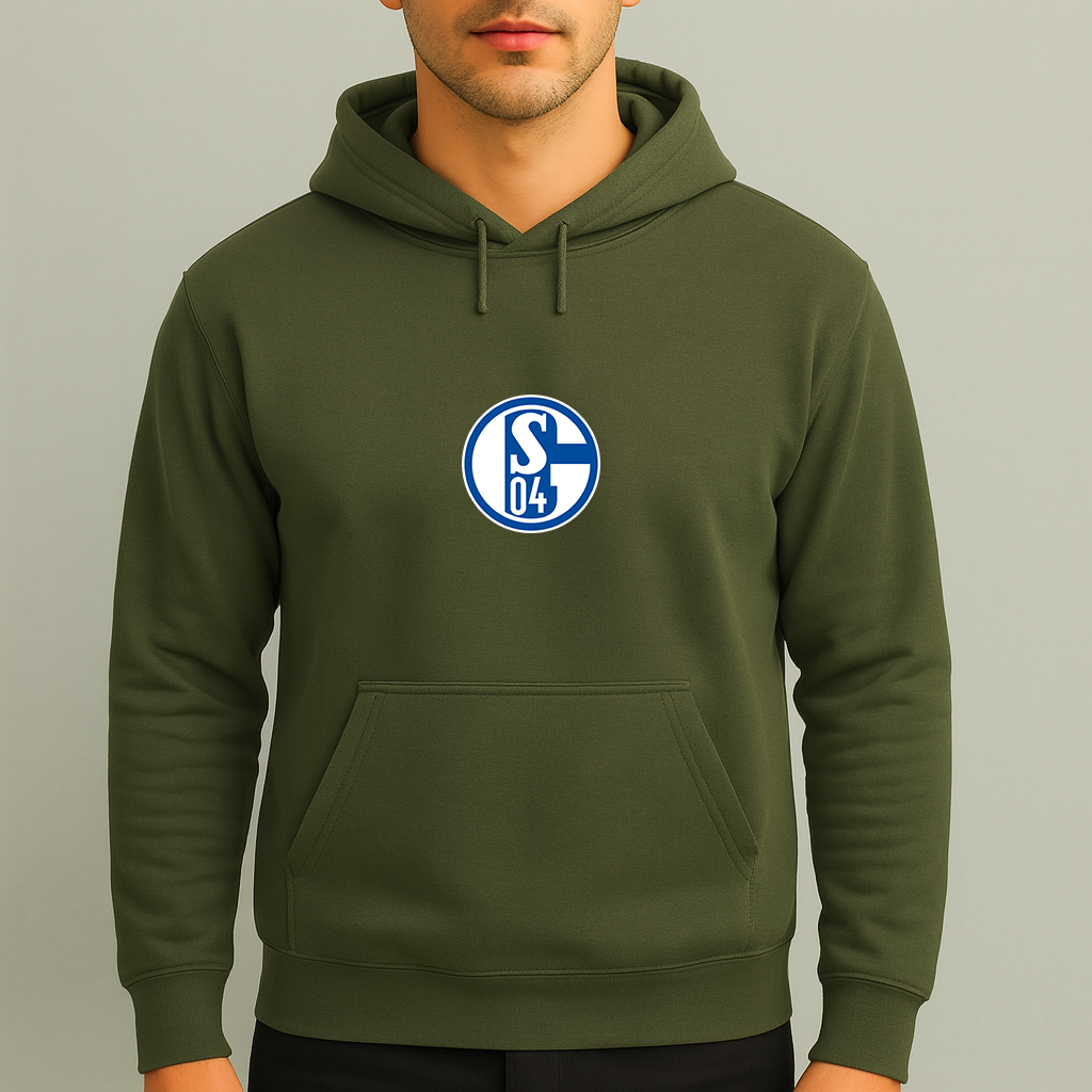 Men's Schalke 04 FC Pullover Hoodie