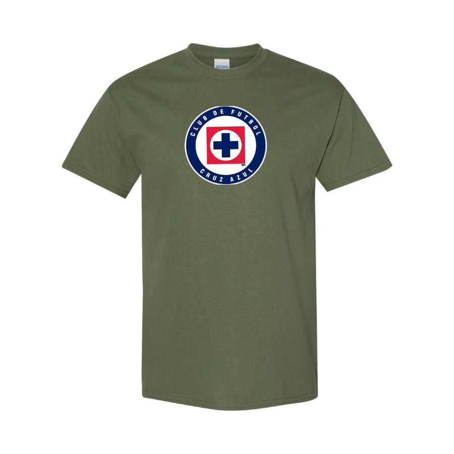 Youth Kids Cruz Azul Football Club Cotton T-Shirt