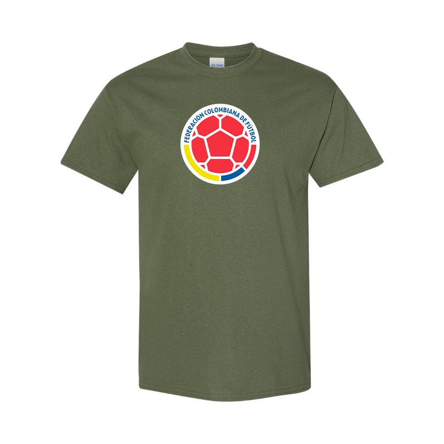 Men's Colombia National Soccer Team Cotton T-Shirt