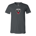 Men’s D.C. United FC - BELLA + CANVAS - Jersey V-Neck Tee - 3005