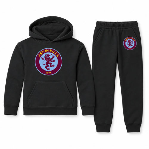 Aston Villa FC - Youth Hoodie Jogger Set (Ages 10–12)