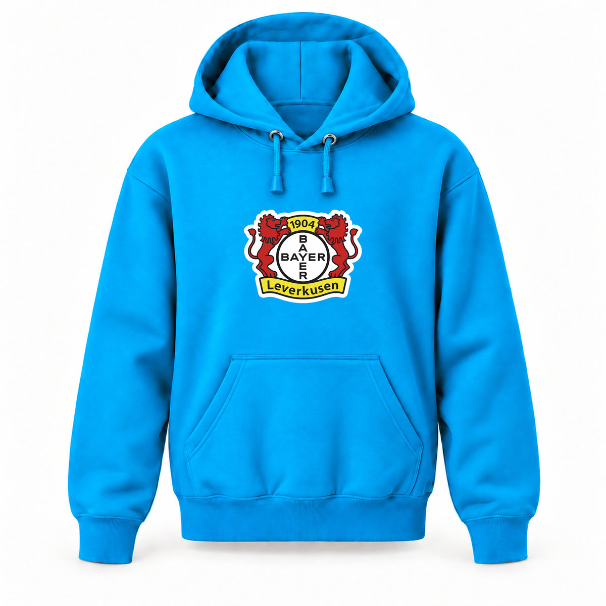 Bayer Leverkusen FC - Youth Large Hoodie (Ages 10–12) | Color: Turquoise