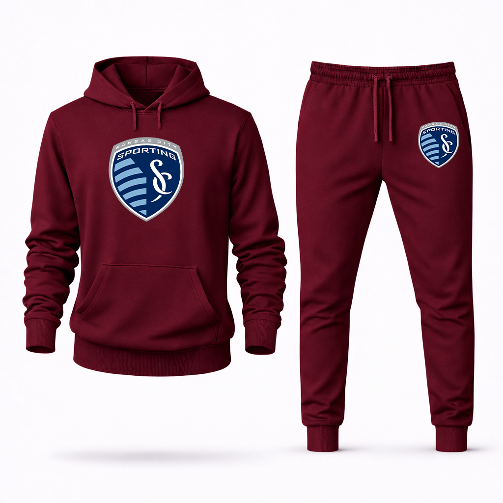 Men's Sporting Kansas City FC Hoodie Joggers Set