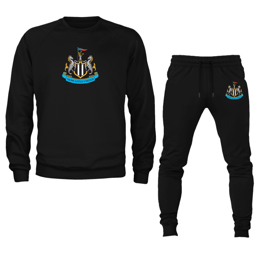 Men's Newcastle United FC Crewneck Sweatshirt Joggers Suit