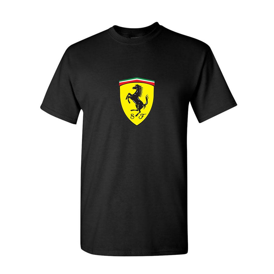 Men’s Ferrari Motorsport Car Cotton T-Shirt
