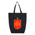 Spain Red Logo National Soccer Team -  Q-Tees - Non-Woven Gusset Bottom Tote - Q1251