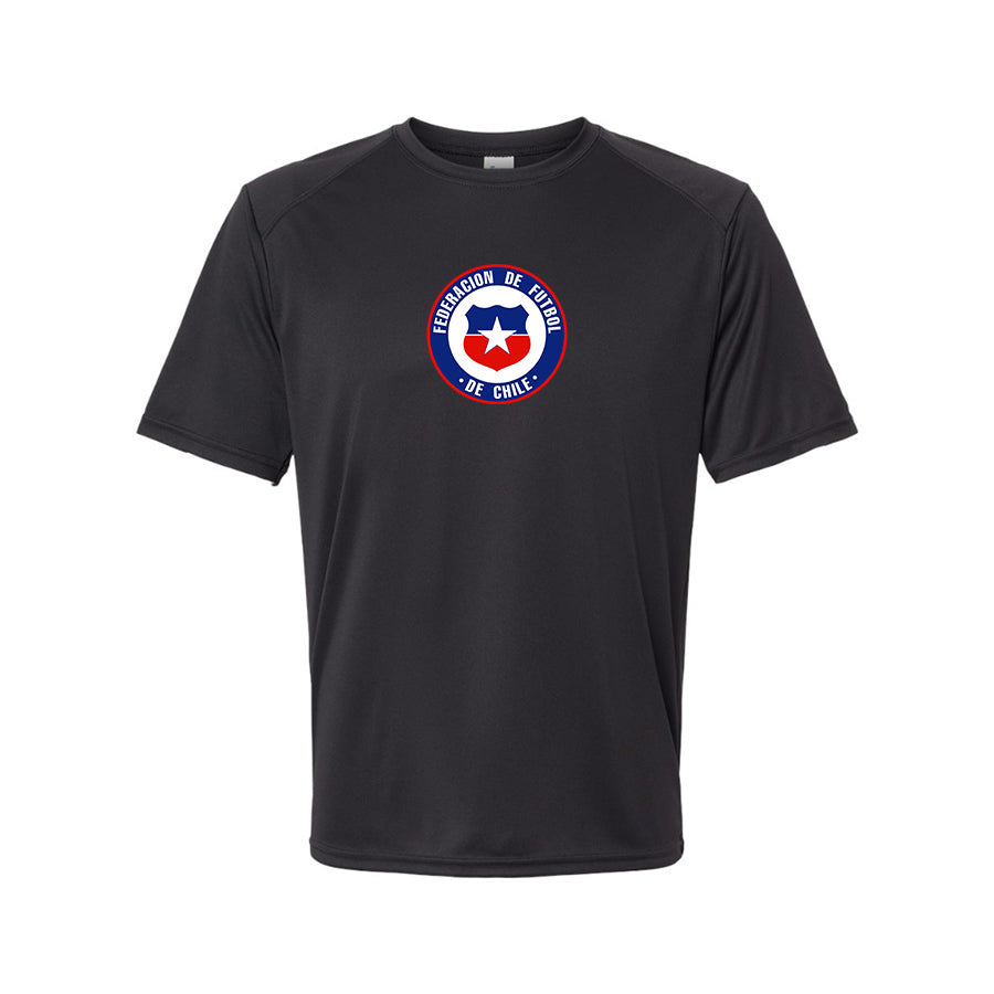 Men's Chile National Soccer Team  Performance T-Shirt