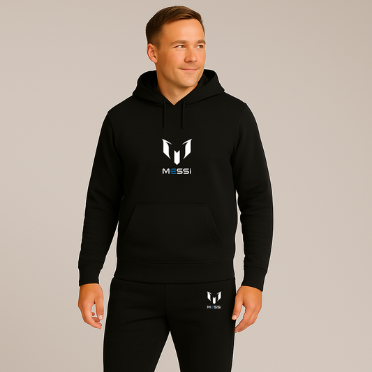 Men's Lionel Messi Air Messi Soccer Logo Hoodie Joggers Set