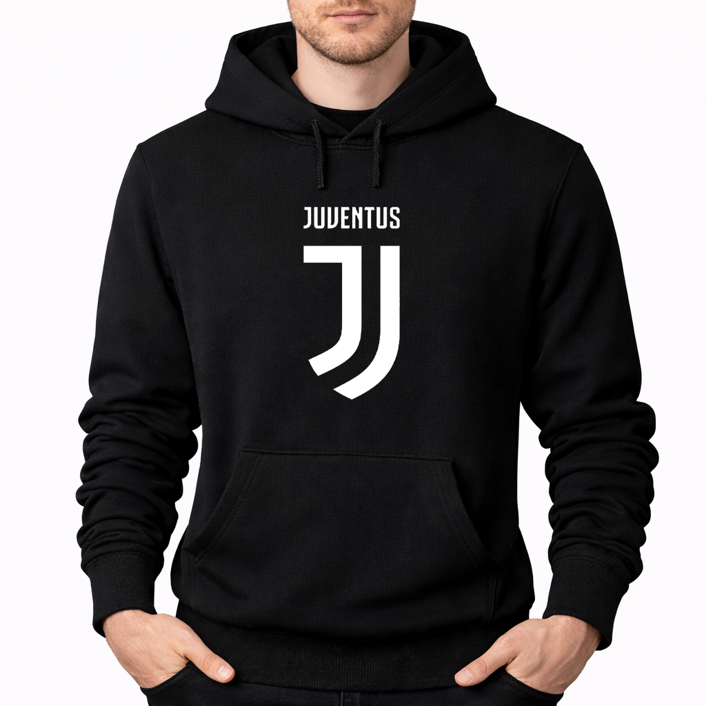 Men's Juventus Soccer Pullover Hoodie