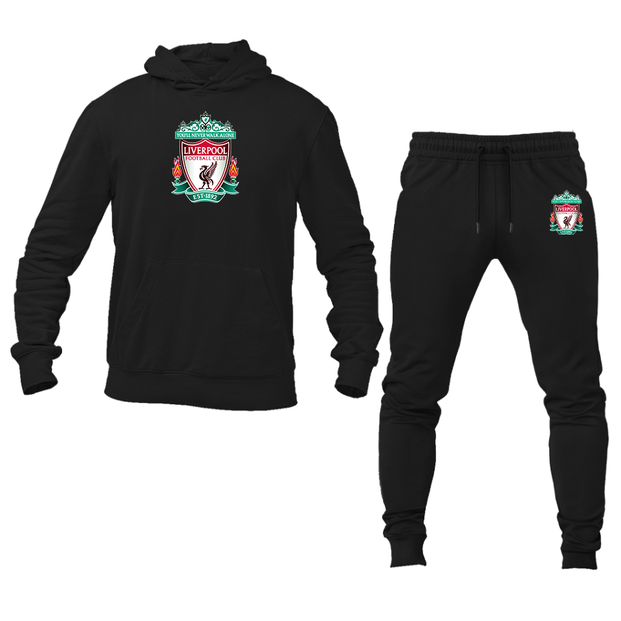 Men's Liverpool Football Club Est.1892 Hoodie Joggers Set