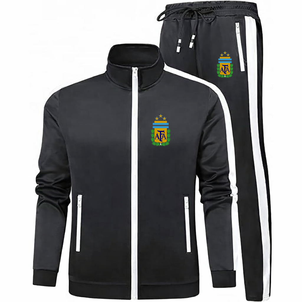 Men's Argentina National Soccer Team Logo Dri-Fit TrackSuit