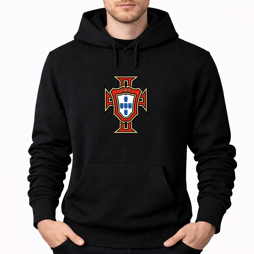 Men's Portugal National Soccer Team Pullover Hoodie