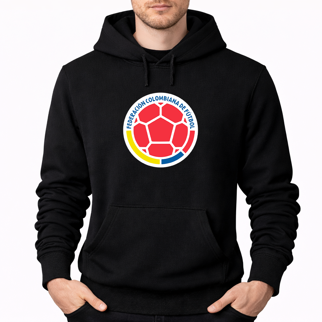 Men's Colombia National Soccer Team Pullover Hoodie