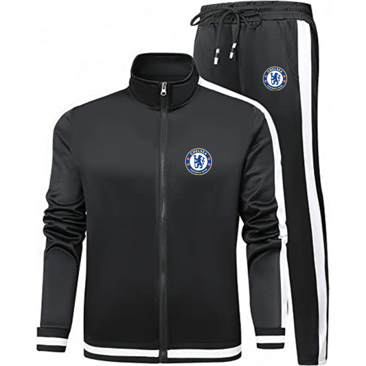 Men's Chelsea Soccer Logo Dry-Fit TrackSuit