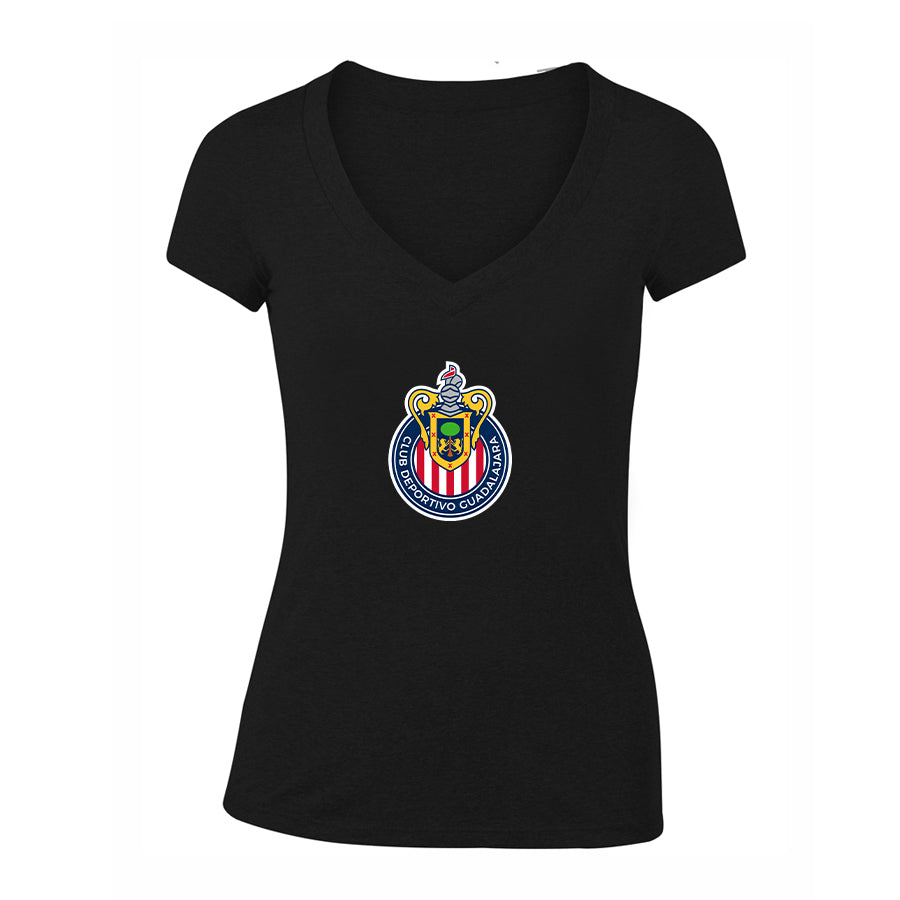 Women's Chivas Football Club V-Neck T-Shirt