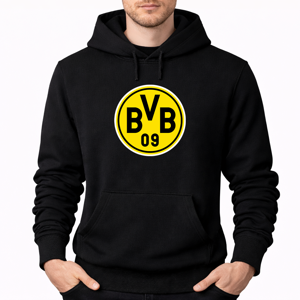Men's Borussia Dortmund BVB FC Pullover Hoodie