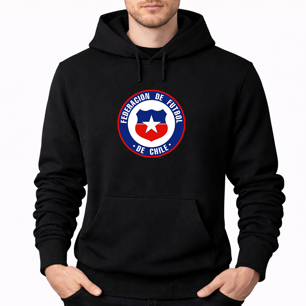 Men's Chile National Soccer Team  Pullover Hoodie