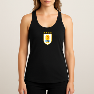 Women's Uruguay National Soccer Team Racerback Tank Top