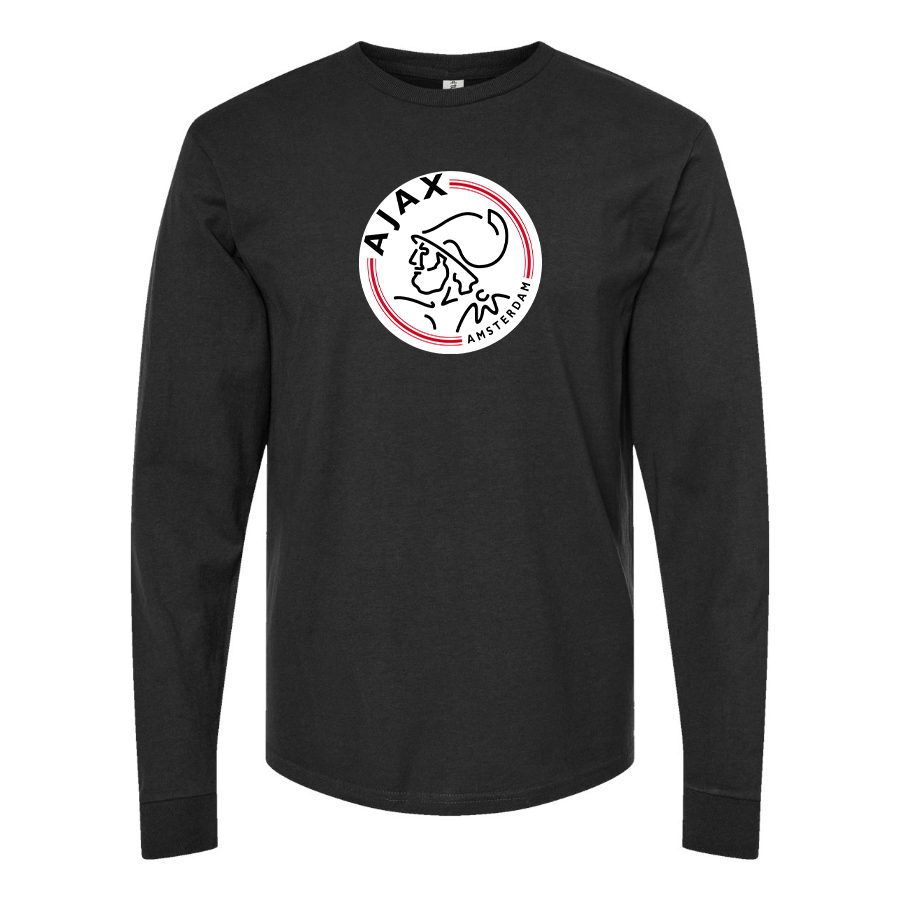 Men's Amsterdamsche FC Ajax Cotton Long Sleeve T-Shirt