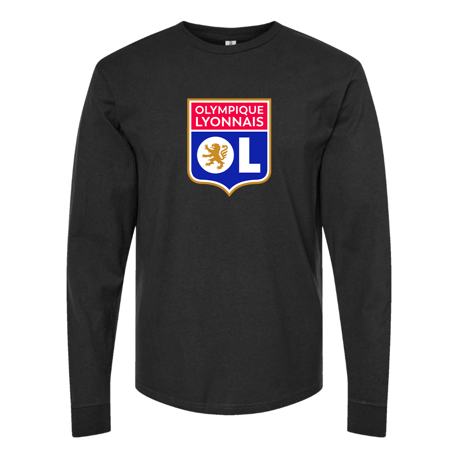 Men's Olympique Lyonnais FC Long Sleeve T-Shirt