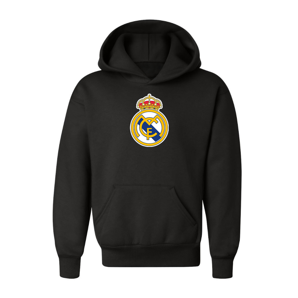 Youth Kids Real Madrid Soccer Pullover Hoodie