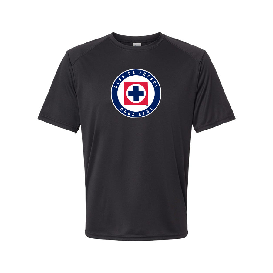 Youth Kids Cruz Azul Football Club Performance T-Shirt