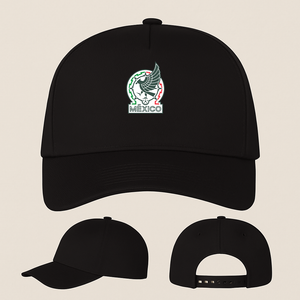 Mexico Soccer Five Panel Twill Snapback Cap