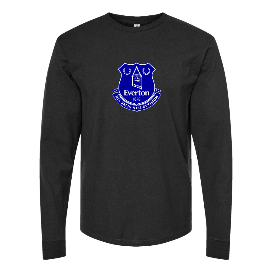 Youth Kids Everton FC Long Sleeve T-Shirt