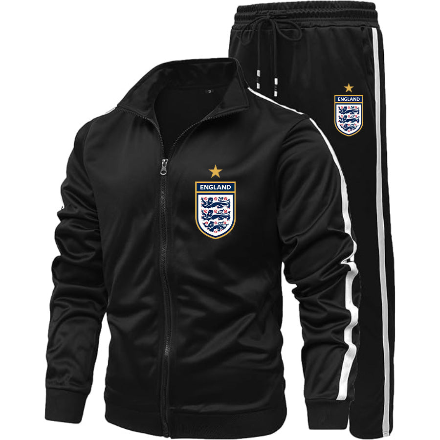 Men's England National Soccer Team Logo Dri-Fit TrackSuit