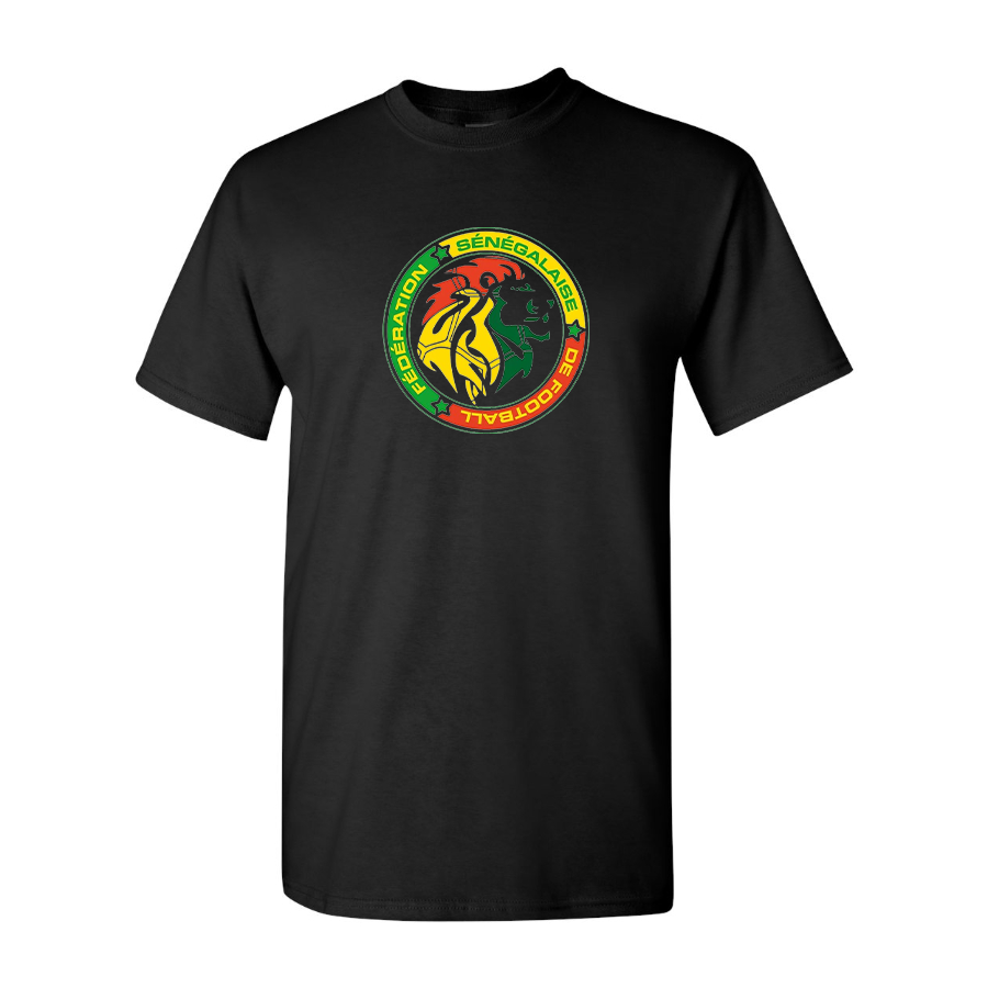 Youth Kids Senegal National Soccer Team Cotton T-Shirt