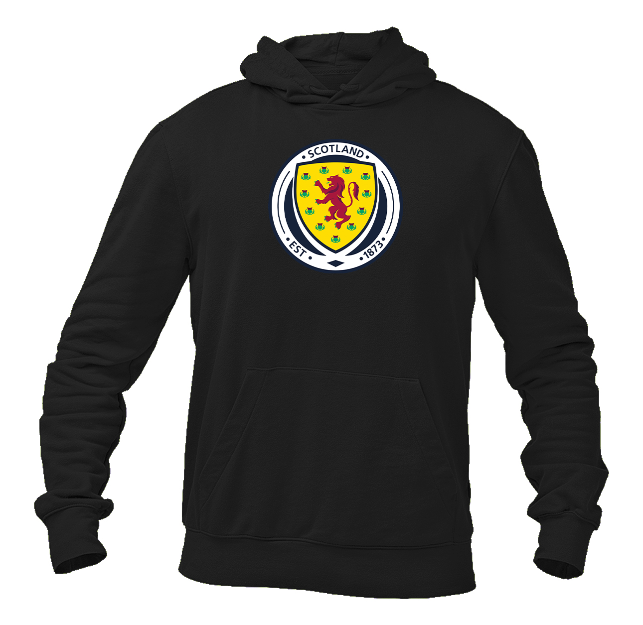 Men's Scotland National Soccer Team Pullover Hoodie